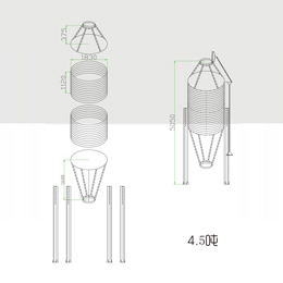 部分裝配式鋼板倉(cāng)技術(shù)參數(shù)